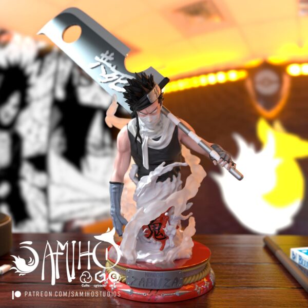 Samiho Studios Zabuza of Hidden Mist STL 3D PRINTING - Imagen 2